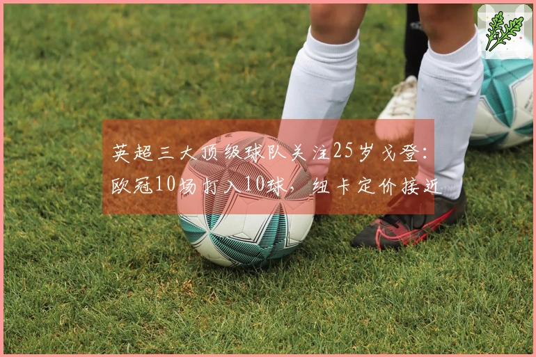 英超三大顶级球队关注25岁戈登：欧冠10场打入10球，纽卡定价接近1亿